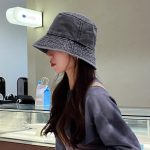 Simple Denim Bucket Hat for Sun Protection